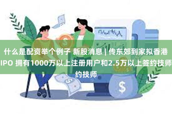 什么是配资举个例子 新股消息 | 传东郊到家拟香港IPO 拥