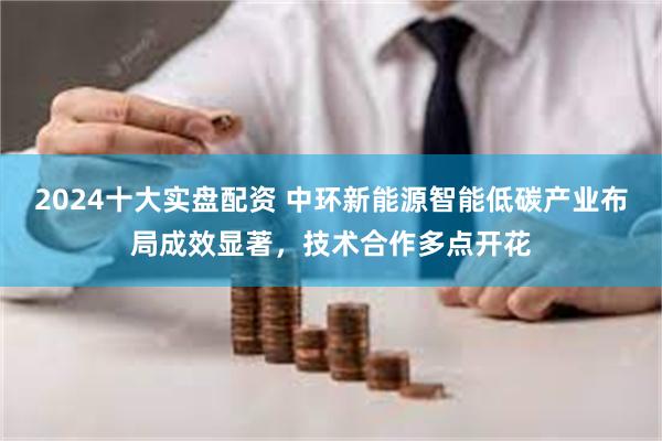 2024十大实盘配资 中环新能源智能低碳产业布局成效显著，技