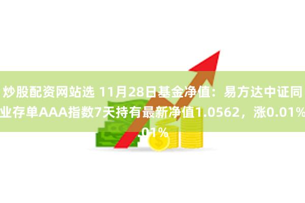 炒股配资网站选 11月28日基金净值：易方达中证同业存单AA