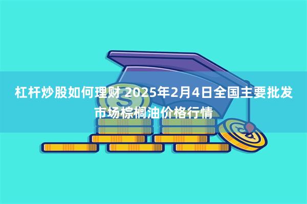 杠杆炒股如何理财 2025年2月4日全国主要批发市场棕榈油价